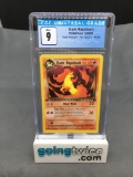 CGC Graded 2000 Pokemon Team Rocket 1st Edition #44 DARK RAPIDASH Trading Card - MINT 9