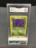 GMA Graded 2000 Pokemon Team Rocket #70 ZUBAT Trading Card - NM+ 7.5