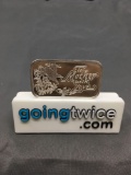 1 Troy Ounce .999 Fine Silver 2002 To Mother With Love Silver Bullion Bar