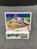 2013 Topps #27 MIKE TROUT Angels Baseball Card