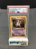 PSA Graded 1999 Pokemon Jungle 1st Edition #8 MR. MIME Holofoil Rare Trading Card - NM-MT 8