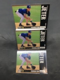 3 Card Lot of 1994 Collector's Choice DEREK JETER Yankees ROOKIE Baseball Cards