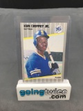 1989 Fleer #548 KEN GRIFFEY JR. Mariners ROOKIE Baseball Card from Huge Collection