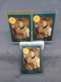 3 Card Lot of 1992 Studio Heritage Series Cal Ripken Jr. Orioles Insert Baseball Cards