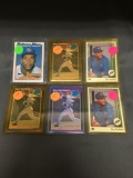 6 Card Lot of 1989 GARY SHEFFIELD Padres Marlins Brewers ROOKIE Baseball Cards - Upper Deck & More!