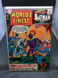 DC Comics WORLD'S FINEST #162 Vintage Silver Age Comic Book from Estate Collection