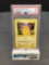 PSA Graded 1999 Pokemon Base Set 1st Edition Shadowless #58 PIKACHU Red Cheeks Trading Card - NM+