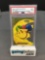 PSA Graded 2000 Topps Pokemon TV Animation Clear Cards #PC1 PIKACHU Trading Card - MINT 9