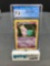 CGC Graded 2000 Pokemon Team Rocket #12 DARK SLOWBRO Holofoil Rare Trading Card - NM+ 7.5