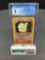 CGC Graded 1999 Pokemon Base Set Unlimited #12 NINETALES Holofoil Rare Trading Card - NM-MT 8