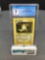 CGC Graded 1999 Pokemon Base Set Unlimited #14 RAICHU Holofoil Rare Trading Card - NM 7