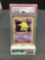 PSA Graded 1999 Pokemon Base Set 1st Edition Shadowless #49 DROWZEE Trading Card - EX-NM+ 6.5