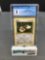 CGC Graded 2000 Pokemon Team Rocket 1st Edition #55 EEVEE Trading Card - NM-MT 8