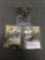 3 Card Lot of FOOTBALL Certified AUTOGRAPHS with Stars and Rookie Cards from Huge Collection