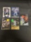 5 Card Lot of DEREK JETER New York Yankees Baseball Cards from Huge Collection