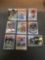 9 Card Lot of BASEBALL Rookie Cards with Modern Stars, Hall of Famers and More!