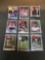 9 Card Lot of BASEBALL Rookie Cards with Modern Stars, Hall of Famers and More!