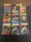 9 Card Lot of 1963-1964 Topps Vintage Baseball Cards from Huge Estate Collection