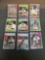 9 Card Lot of 1962-1966 Topps Vintage Baseball Cards from Huge Estate Collection