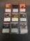 9 Card Lot of Magic the Gathering GOLD SYMBOL Rares and Mythics from ENORMOUS Collection