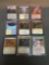 9 Card Lot of Magic the Gathering GOLD SYMBOL Rares and Mythics from ENORMOUS Collection