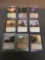 9 Card Lot of Magic the Gathering GOLD SYMBOL Rares and Mythics from ENORMOUS Collection