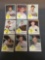 9 Card Lot of 1963 Fleer Vintage Baseball Cards from Nice Collection