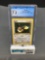 CGC Graded 2000 Pokemon Team Rocket 1st Edition #55 EEVEE Trading Card - NM+ 7.5