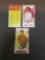 3 Card Lot of Vintage 1969-70 Topps Basketball Cards from Huge Estate Collection