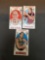 3 Card Lot of Vintage 1969-70 Topps Basketball Cards from Huge Estate Collection