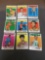 9 Card Lot of 1971-72 Topps Vintage Basketball Cards from Huge Estate Collection