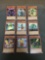 9 Card Lot of Gold Symbol 1st Edition YUGIOH Card - Mostly Older Sets - From Huge Collection Find!