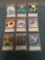 9 Card Lot of Gold Symbol 1st Edition YUGIOH Card - Mostly Older Sets - From Huge Collection Find!