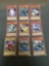 9 Card Lot of Gold Symbol 1st Edition YUGIOH Card - Mostly Older Sets - From Huge Collection Find!