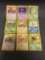 9 Card Lot of Vintage Rare Pokemon Trading Cards from Consignor Collection - Binder Set Break!