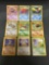 9 Card Lot of Vintage 1st Edition Pokemon Trading Card from Consignor Collection - Binder Set Break!