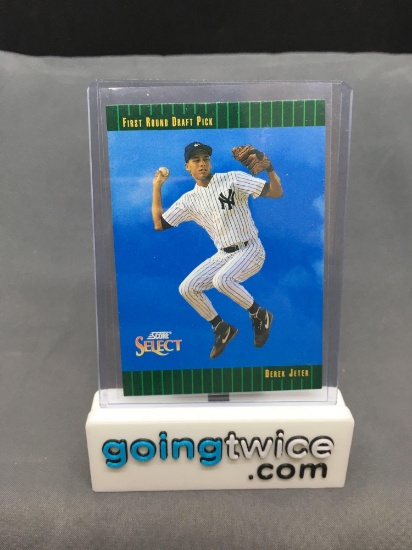 1992 Score Baseball #360 DEREK JETER Yankees Rookie Trading Card