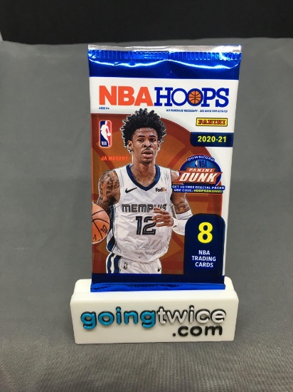 Factory Sealed 2020-21 NBA HOOPS Basketball 8 Card Pack - LaMelo Ball RC?