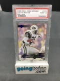 PSA Graded 2000 Collector's Edge Brilliant #126 CURTIS MARTIN Jets Trading Card - MINT 9