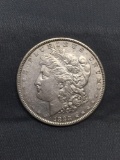 1898 United States Morgan Silver Dollar - 90% Silver Coin from Estate