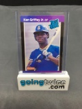 1989 Donruss Baseball Rated Rookie #33 KEN GRIFFEY Mariners Rookie Trading Card