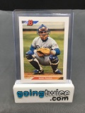 1992 Bowman Baseball #461 MIKE PIAZZA Dodgers Rookie Trading Card