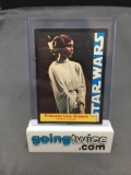 1977 20th Century Fox Star Wars #3 PRINCESS LEIA Vintage Trading Card