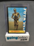 1977 20th Century Fox Star Wars #7 C-3PO Vintage Trading Card