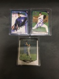 3 Card Lot Hand Signed Autographed Baseball Cards - Ryan Franklin, Joel Pineiro, Jeremy Giambi