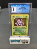 CGC Graded 1999 Pokemon Base Set Unlimited #11 NIDOKING Holofoil Rare Trading Card - NM-MT 8