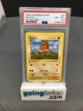 PSA Graded 1999 Pokemon Base Set 1st Edition Shadowless #47 DIGLETT Trading Card - NM-MT+ 8.5