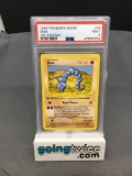 PSA Graded 1999 Pokemon Base Set 1st Edition Shadowless #56 ONIX Trading Card - MINT 9