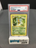 PSA Graded 1999 Pokemon Base Set 1st Edition Shadowless #17 BEEDRILL Trading Card - MINT 9