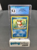 CGC Graded 1999 Pokemon Jungle 1st Edition #53 GOLDEEN Trading Card - GEM MINT 9.5